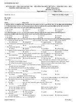 de kiem tra tieng anh lop 11 96634