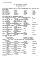 de thi thu dh mon tieng anh chon loc 5295