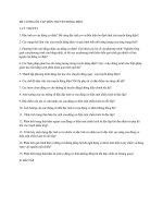 ĐỀ CƯƠNG ôn tập môn TRUYỀN ĐỘNG điện (2014) 