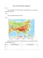 Bài tập địa lí lớp 8 - Đào Thị Huyền-SP ĐỊA K39CLC Bài tập bài 1   dl8
