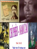 Tuần 13. Chí Phèo