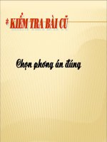 Tuần 16. Trình bày một vấn đề