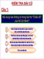 Tuần 23. Chiều tối (Mộ)