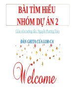 Tuần 14. Đàn ghi ta của Lorca