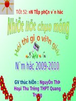 Tuần 18. Ôn tập phần Văn học