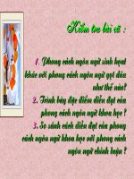 Tuần 5. Phong cách ngôn ngữ khoa học