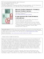 DSpace at VNU: A new guaianolide fromArtemisia roxburghiana