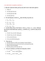 ĐỀ CƯƠNG ôn tập PHẦN 1   DUNG SAI lắp GHÉP 