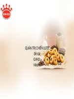 Nhận dạng chiến lược kinh doanh của SBU Bánh trung thu Kinh Đô