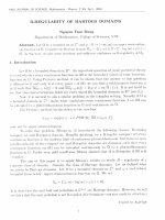 DSpace at VNU: B-Regularity of Hartogs Domains