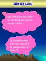 Tuần 23. Chiều tối (Mộ)