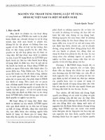 DSpace at VNU: Nguyên tắc tranh tụng trong Luật Tố tụng hình sự Việt Nam và một số kiến nghị