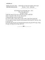 de thi hkii mon cong nghe 8 co dap an 16751