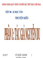 Tuần 28. Truyện Kiều