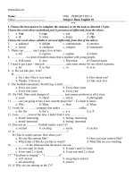 de kiem tra 1 tiet lan 2 mon anh 10 81232