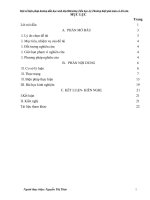 SKKN một số biện pháp hướng dẫn học sinh lớp1dtrường tiểu học lý thường kiệt giải toán có lời văn 