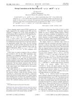 DSpace at VNU: Strong constraints on the rare decays Bs0→μ +μ - and B0→μ +μ -