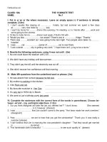 de kiem tra 15 phut tieng anh 10 lan 3 hkii 49482