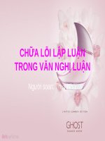 Tuần 16. Chữa lỗi lập luận trong văn nghị luận