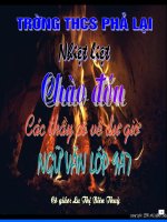 Bài 27. Luyện nói: Nghị luận về một đoạn thơ, bài thơ