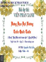 Tuần 22. Hưng Đạo Đại Vương Trần Quốc Tuấn