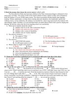 de va dap an kiem tra 45 phut tieng anh 10 90860