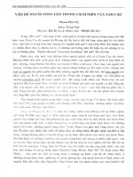 DSpace at VNU: Vấn đề người nông dân trong cách nhìn của Nam Cao