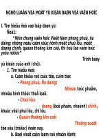 Tuần 7. Nghị luận về một ý kiến bàn về văn học