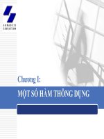 Bài giảng Tin ứng dụng trong kinh doanh
