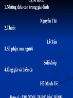 Tuần 18. Ôn tập phần Văn học