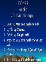 Tuần 18. Ôn tập phần Văn học