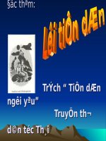 Tuần 10. Đọc thêm: Lời tiễn dặn