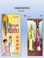 Tuần 30. Chí khí anh hùng