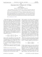 DSpace at VNU: Measurement of the CP Asymmetry in B-s(0) - (0)(s) Mixing