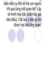 Tuần 1. Tổng quan văn học Việt Nam