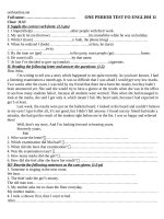 de kiem tra 1 tiet tieng anh 11 cuc hay 32532