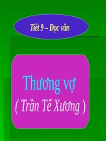 Tuần 3. Thương vợ.