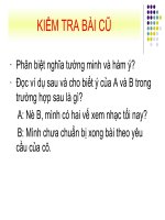 Bài 25. Nghĩa tường minh và hàm ý (tiếp theo)