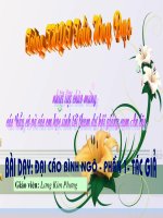 Tuần 19. Đại cáo bình Ngô (Bình Ngô đại cáo)