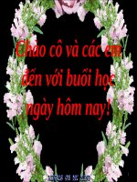 Tuần 25. Đặc điểm loại hình của Tiếng Việt