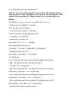 Bài tập tính thuế thu nhập cá nhân có lời giải đáp án 