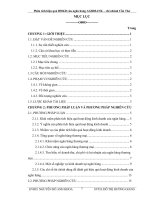 phân tích hiệu quả hoạt động kinh doanh của ngân hàng nông nghiệp và phát triển nông thôn chi nhánh cần thơ 