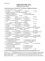 de kiem tra tieng anh 11 hkii 9144