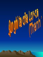 Tuần 14. Đàn ghi ta của Lorca