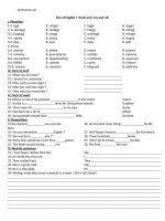 de kiem tra 1 tiet tieng anh lop 7 hay 98385