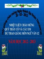 Tuần 27. Số phận con người