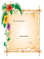 Tuần 28. Người cầm quyền khôi phục uy quyền