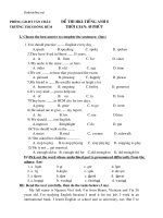 de thi tieng anh lop 8 ki 1 thcs tan chau 95016