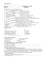 de kiem tra 45 phut anh 6 bai so 1 89821