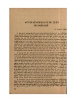 DSpace at VNU: Về vấn đề nghiên cứu đối chiếu các ngôn ngữ